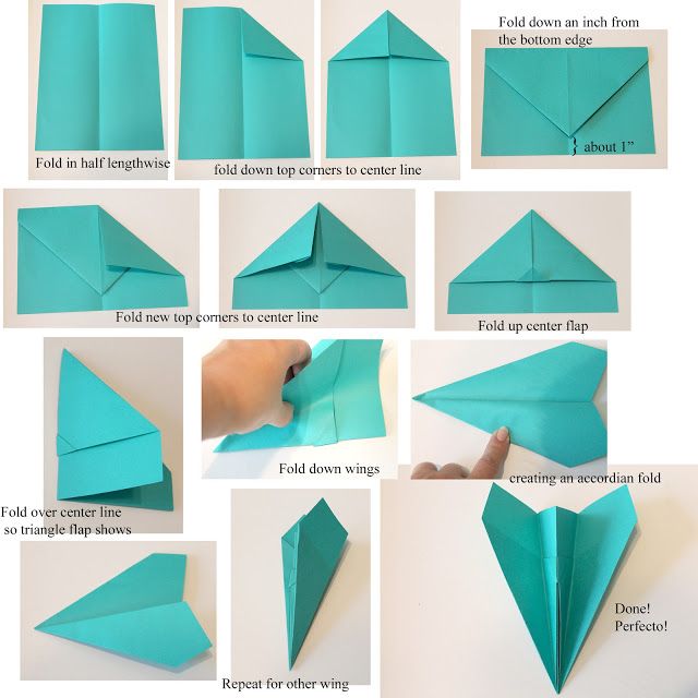 You How To Make A Paper Airplane Easy