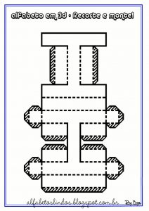 Featured image of post Alfabeto Molde De Letras 3D Para Imprimir Viu s como f cil fazer