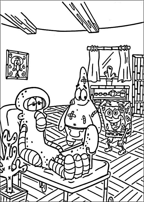 Coloriage Dessins Dessins à imprimer et la couleur en coloriage dessins dessins a imprimer et la couleur en ligne bob leponge