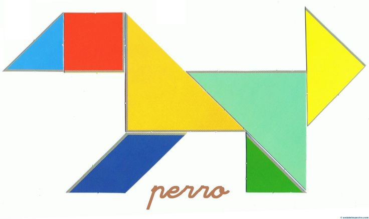 Tangram, figuras para imprimir online pretendo facilitar ...