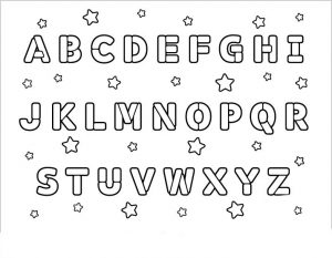 Featured image of post Molde Letras Abecedario Molde de letras em eva